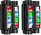BETOPPER DJ Light LED RGBW Moving Head Stage Lights, 8x3W DMX Lights‘ with Magic Beam Light Effects. Supports Sound Activated & DMX512. Disco Lighting for Parties, Show, Stage Concert, Club (2S)