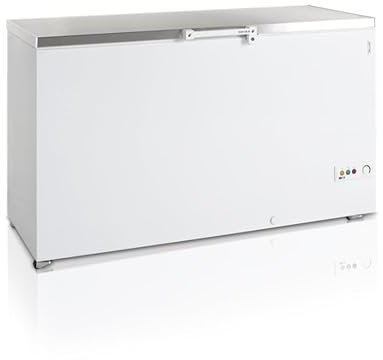 Congélateur Coffre FR505S SL Couvercle en Acier Inoxydable - 454 Litres - Tefcold