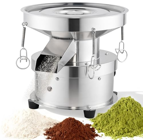YUCHENGTECH Tamis Automatique Tamis Vibrant Électrique 1350rpm Sans Tamis