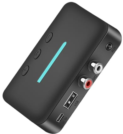 Generico Receptores De Audio Para Vehículos | Reducción De Ruido Receptor Plug-and-Play - Receptor De Audio Para Vehículos - Para Actualizar Estéreo Música Conducción Camión Tablero SUV