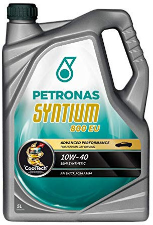 PETRONAS Olio motore SYNTIUM 10W-40 Olio parzialmente sintetico Olio 5 L