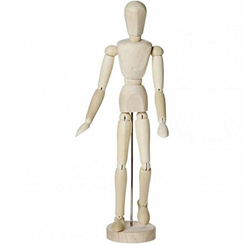 Gliederpuppe/Modellpuppe ca. 30 cm männlich