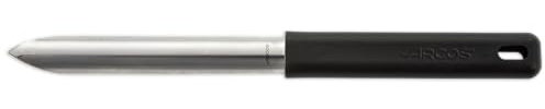 Arcos Gadgets Professionnels - Vide-Pommes en Acier Inoxydable 5 - Manche en Polypropylène Noir - Durable et Hygiénique - Série 6168 - Couleur Noire