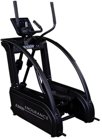 Body-Solid (E5000) Elliptical Trainer Machine, Cardio Workout Crosstrainer Exercising Machines for Home & Commercial Gym with 325lb Weight Capacity