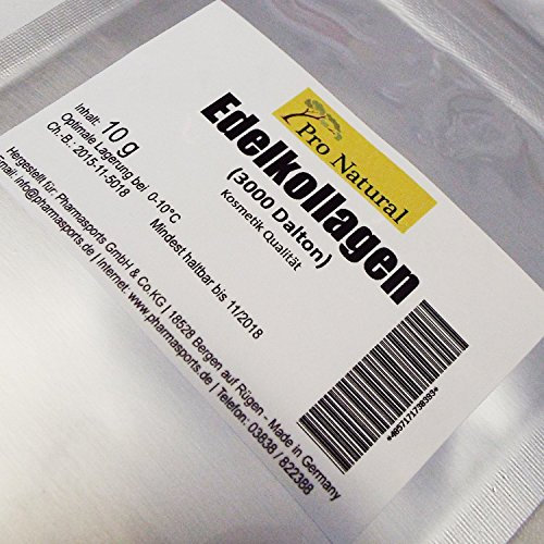 Pro Natural Edel Kollagen-pulver (10g) zum selbst herstellen Kollagen-Creme-Gel-Serum-Konzentrat