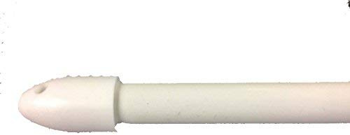 Ians Emporium Renaissance 10mm Super Round Extendable Metal Net Rail, White, 150-250 Cm
