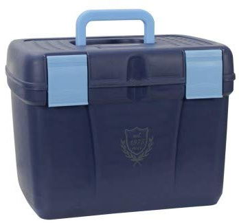 PFIFF 101562-43-1 - Caja de Limpieza para Caballos (Estable, tamaño Mediano), Color Azul Claro