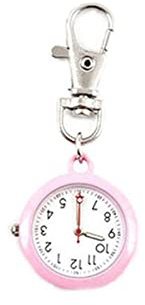 TopHomer Montre d'infirmière, Montre Porte-clés, Montre à Quartz | pour Les infirmières et Les Infirmiers Suspendus | Montre de Poche | Cadeau pour Les infirmières et Les médecins