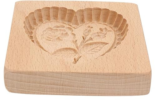 Ciieeo 1pc Lovely Cookie Mold for Biscuit Decoration Heart Shape Gingerbread Baking Tool for Cookies and Creative Desserts