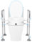 Umisu Rehausseur De Toilettes Adulte, Rehausseur WC Adulte avec Accoudoirs Ajustables en Hauteur et Largeur, Rehausseur Toilette pour Seniors, Femmes enceintes, Personnes à Mobilité Réduite
