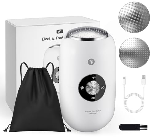 Deciniee Women Electric Foot File for Hard Skin: Rechargeable Foot Files - Portable Callus Remover for Feet - Hard Dead Skin Remover Foot with 3 Modes - Waterproof Pedicure Sets for Feet Care