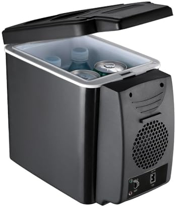 Castolle per cassa di ghiaccio compatta - Mini frigorifero portatile, trasportatore di raffreddamento termico | Organizzatore di stoccaggio da picnic da 6 litri, contenitore per bevande alimentari leg
