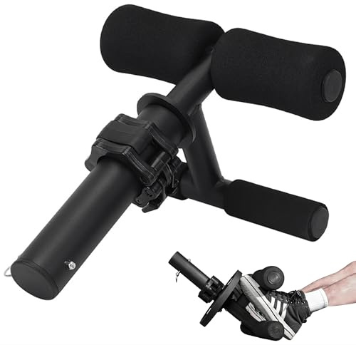 GuuG Tib Bar Tibialis Trainer: Schienbeintrainer Wadendehner Knees Over Toes Bein Trainingsgerät Knöchel Krafttraining Shin Trainer Unterschenkelstärkung für Fitness Training Gym Zuhause