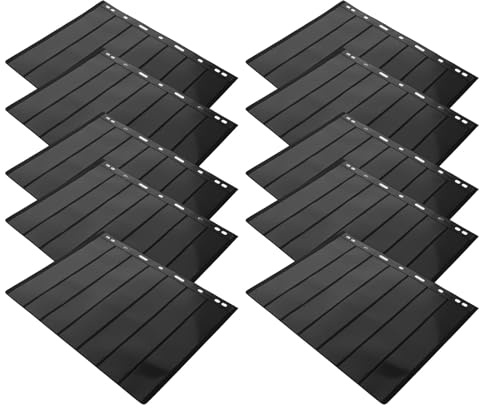 Abaodam Páginas de Sellos de Doble Cara en PVC Transparente, 10 Hojas para Álbum de Colección y Protección de Billetes