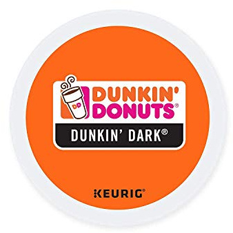 Dunkin Donuts K-cups Dark Roast (Midnight) - 48 K-cups (Packaging May Vary)