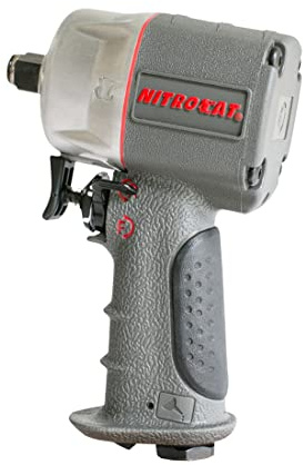 AIRCAT Pneumatic Tools 1056-XL 1/2-Inch NITROCAT Composite Compact Impact Wrench : Low Weight Power Impact Wrench : Tool for Automotive Improvement & Maintenance