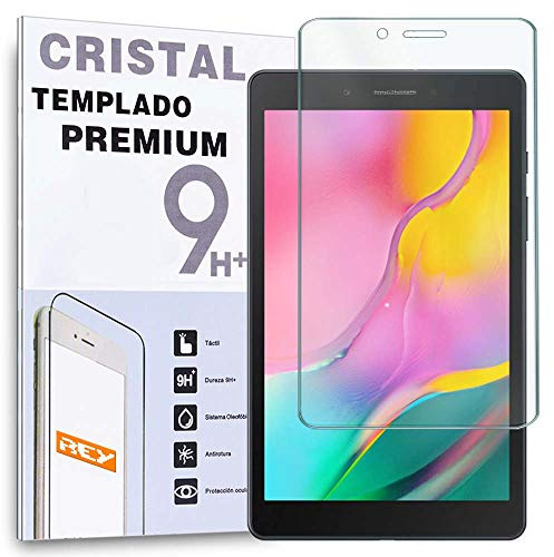 REY Pellicola salvaschermo per Samsung Galaxy Tab A WiFi 2019 8 T290, Pellicole salvaschermo Vetro temperato, di qualità Premium Tablet