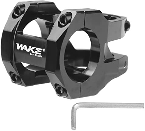 CYSKY Potencia 31.8 45mm MTB Vástago de Bicicleta de montaña vástago Corto de Manillar para la mayoría de los vástagos de Bicicleta de Carretera, MTB, BMX