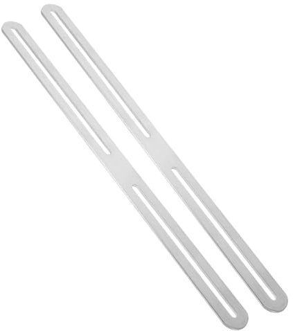 CAXUSD Kit De Plaques De Réparation Pour Boîte Aux Lettres 2 Pièces Support De Réparation Plat Accessoires Pour Boîte Aux Lettres Pour Usage Extérieur