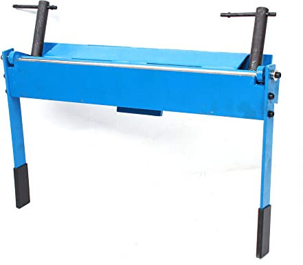 Manual Sheet Metal Bender Tool, 120° Pipe Folder Machine for 1.2-1.5mm Metalworking, Hand Brake Folder for Workshop