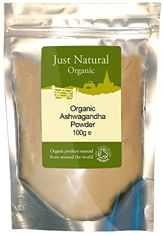 Just Natural Organic Ashwagandha Powder 100g