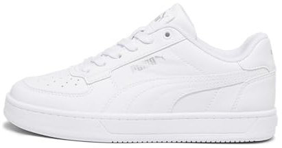 PUMA Unisex Kids Caven 2.0 Jr Scarpe da ginnastica, Puma White Puma Silver Puma Black, 35.5 EU