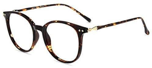 Firmoo Blaulichtfilter Lesebrille mit Sehstärke 1.0x Damen Herren Anti Blaulicht Computerbrille Sehhilfe Gläser Lesehilfe Lesebrille Blendfrei Kratzfest