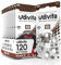 120 Hearing Aid Batteries Size 312 Udivita Phono Pulse Technology - 20 Blisters of 6 Batteries