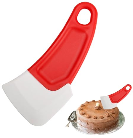 Raschietto – 15 cm, resistente ai, utensile da cucina multifunzionale, pulizia durevole per padelle antiaderenti, pentole, pentole, stoviglie | Utensile facile da afferrare
