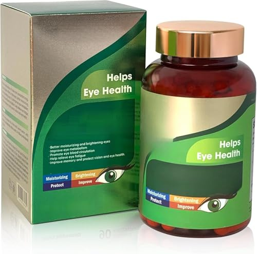 Las vitaminas para los ojos con luteína son veganas, no contienen OGM y promueven la visión y la salud ocular.