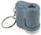 Carson MicroMini 20x LED Taschenmikroskop mit UV-Licht und Taschenlampenfunktion, Surf Blue (MM-280B)