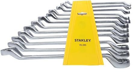 STANLEY Set di 12 chiavi ad anello, 70-395