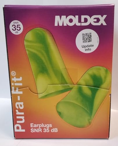 Moldex 770001 Pura-fit Bouchons d'oreille, SNR 36 (lot de 200)