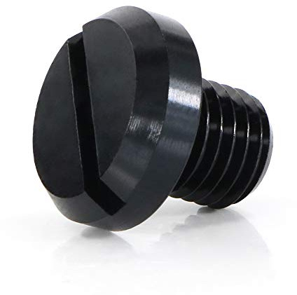 Xitomer Bouchons d'obturation de rétroviseur M8 x 1,25 pour Ducati Streetfighter 848/1098, Diavel/Strada, Monster 821/1200/1200S/696/796/1100, XDiavel, cache-trou de rétroviseur pour scooter (Noir)