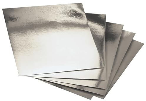 BALSAT | Paletina Plata Para Envasado al Vacío | 100 unidades | 25x21 cm | Cartón Resistente ideal para Embutidos, Salmón y alimentos | Ensobrado Higiénico y Profesional | Paquete 100 ud