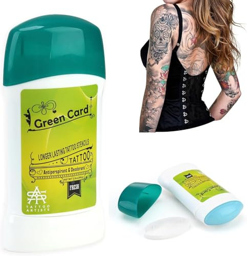 Gel de Transfert de Tatouage, 51g Crème Transfert Tatouage, Creme Gel de Pochoir Solution pour la Peau Accessoires de Tatouage Durables Crème de Transfert de Tatouage pour Tatoueurs, Facile à Utiliser