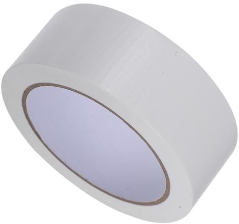 Ciieeo Adesivo Resistente in Bianco Per Tappeti e Pavimenti Interni Ed Esterni Per Matrimoni e Fiere Ottimale Generosa Per Applicazioni Facili e Rapide