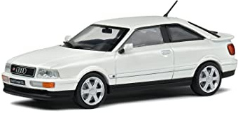 MODELLINO IN SCALA COMPATIBILE CON AUDI COUPE S2 1992 WHITE 1:43 SOLIDO SL4312202
