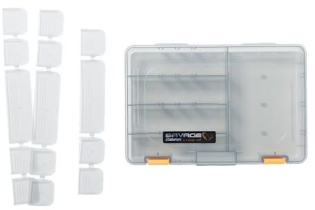 Savage Gear Gummifisch Box Lurebox Smoke 27,5x18x4,5cm