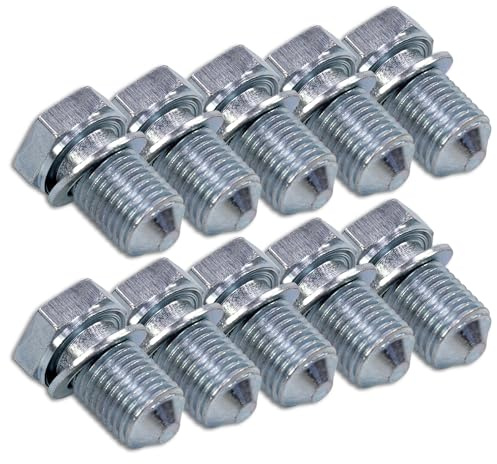 ATEC Germany 10x Tornillo de drenaje de aceite incl. junta
