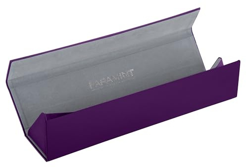 Paramint MatShield Purple, Durable Playmat Case - Compatible with Magic The Gathering, MTG Play Mat Tube - MTG Accessories - Premium Satin with Fabric Interior, Magnet Snap Closure