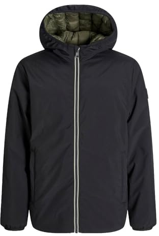 JACK & JONES JUNIOR Herren Jjebrook Reversible Jacket Sn Jnr, Black, Numeric_164