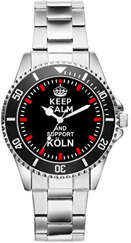 KIESENBERG Köln Geschenk Artikel Idee Fan Uhr 1330