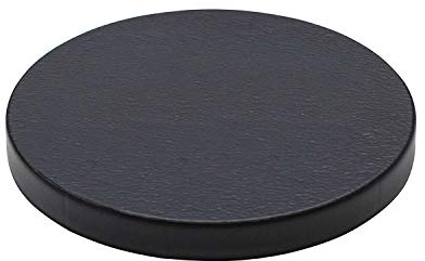 Mobile Plattform für runde Kunststoffkauf mit 4 Rädern 39 x 39 x 4,5 cm in Anthrazitfarbe