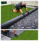 MDEKOR Kunstrasenteppich Outdoor - Kunstrasen wetterfest, Rasenteppich Meterware Grün 300x200 cm, Balkon Bodenbelag wasserdurchlässig mit Drainage 200 cm breit in Echtrasen-Optik