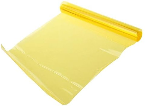 BUGUUYO Gelbe Scheinwerferfolien Wasserdichtes Auto Folien-tönungsset Für Nebelscheinwerfer Und Hauptscheinwerfer Selbstklebende Farbwechselnde Dekorfolie Für Autos