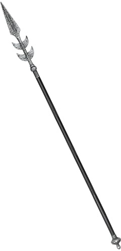 Spartan Spear Halloween Detachable Plastic Spear Prop Roman Weapon Costume for Adults Dress Cosplay (C)