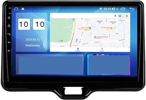 Dispositivo di navigazione per auto Autoradio con schermo touchscreen da 9 pollici navigazione GPS multimediale supporto Bluetooth 4G Wi-Fi(8 Core 4G+Wifi 12G+256G)