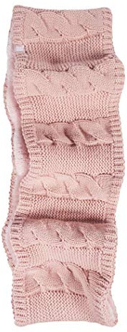 HEAT HOLDERS - Ladies Winter Soft Fleece Lined Cable Knit Thermal Snood Infinity Scarf (One Size, Coral (Infinity))
