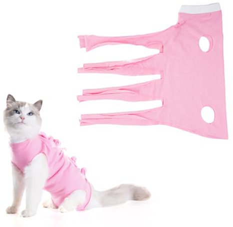 UENXRXE 1 Artikel Katzen body für katzen operation Katzenbekleidung Katzenbody Nach Op Anti-leckende für Katze Body Operation Haut-Krankheit Recovery Body Katze Kleidung Nach（M）